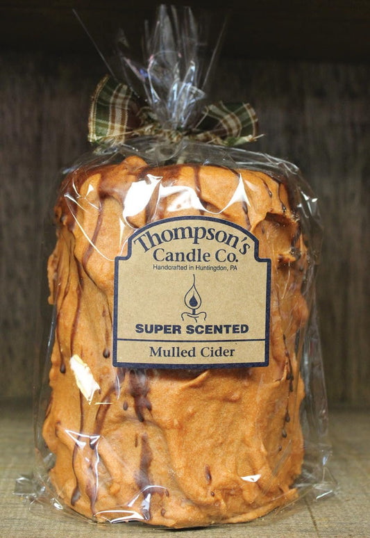 Thompson's Candle Co Mulled Cider Pillar Candles