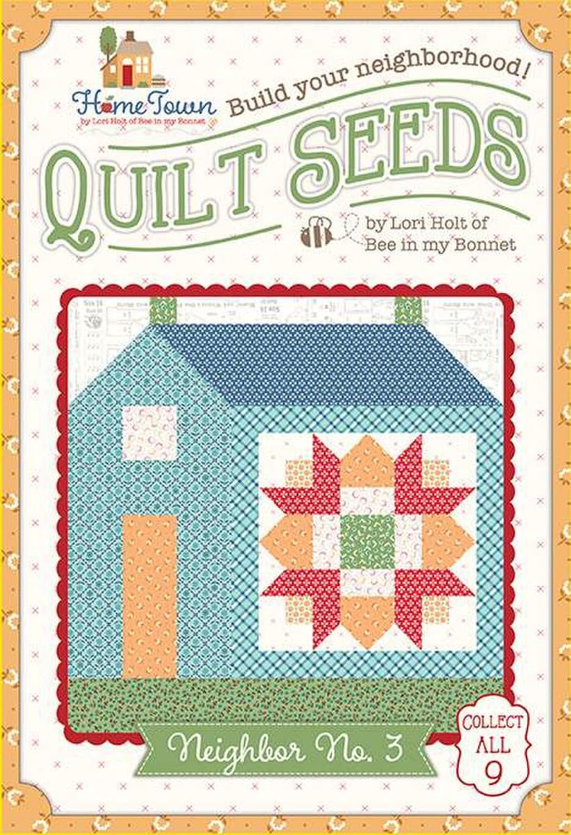 Riley Blake Bundled Quilt Seeds Patterns of Different Collections by Lori Holt of Bee in My Bonnet, Inspiring Designs for Beautiful Quilts