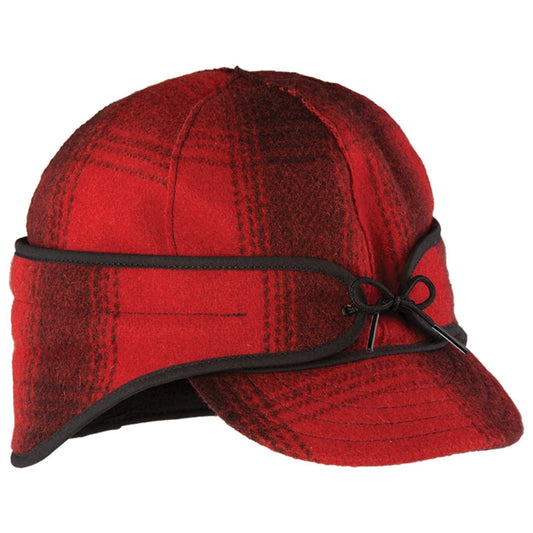Stormy Kromer The Rancher Cap Red/Black Plaid 7
