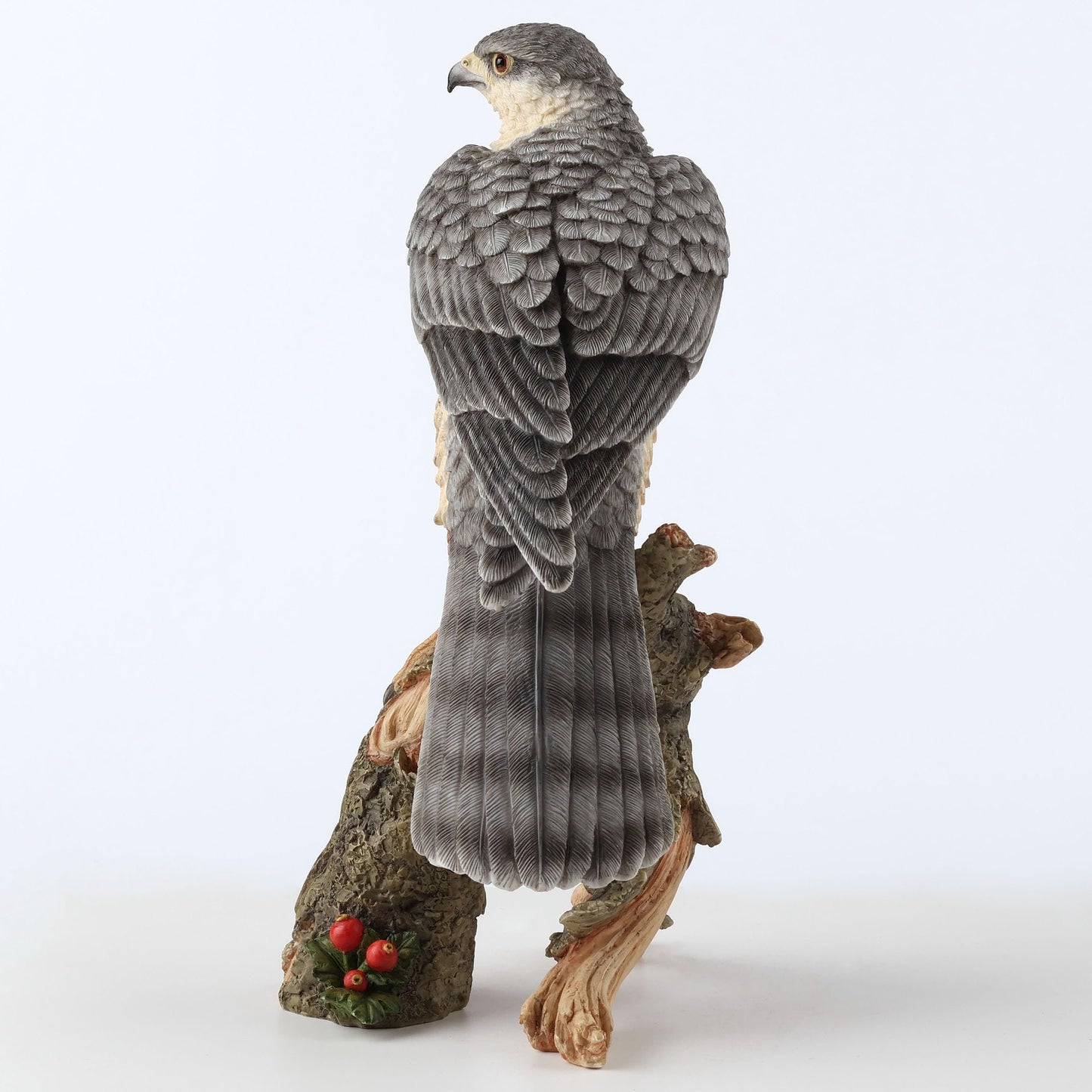 Veronese Design 11 1/8 Inch Sparrow Hawk Hand Painted Polyresin Figurine Animal Sculpture