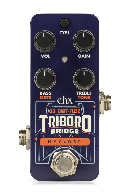 Electro-Harmonix Pico Triboro Bridge Overdrive, Distorion & Fuzz Pedal