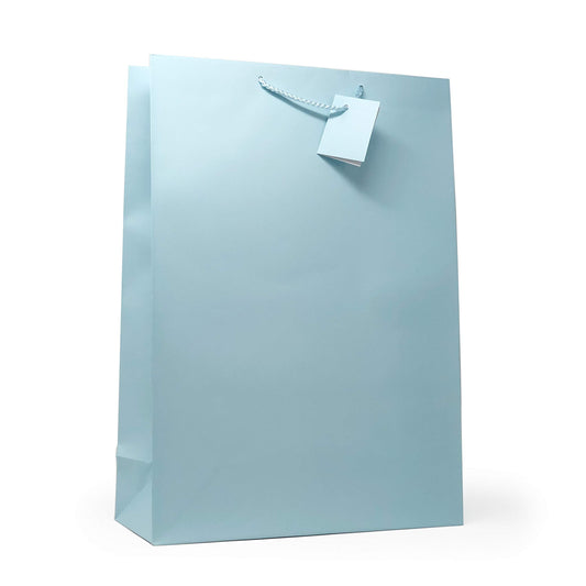 allgala 12PK Value Premium Solid Color Paper Gift Bags