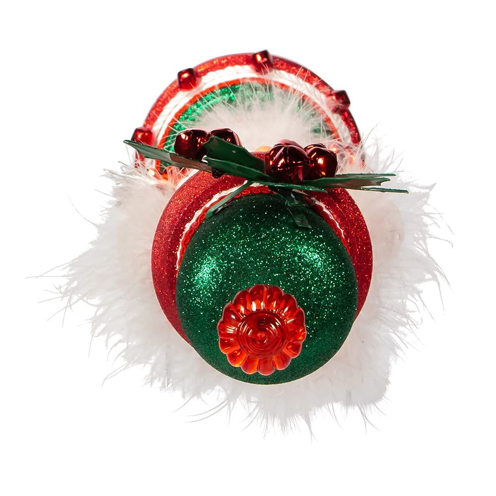 Hollywood Nutcrackers Hollywood Musical Jingle Bells Nutcracker, 17-Inch, Multicolored
