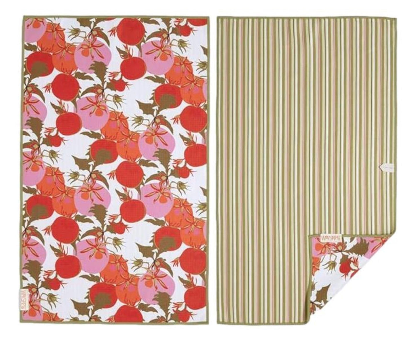 WerkShoppe Heirloom Tomatoes Microfiber Towel