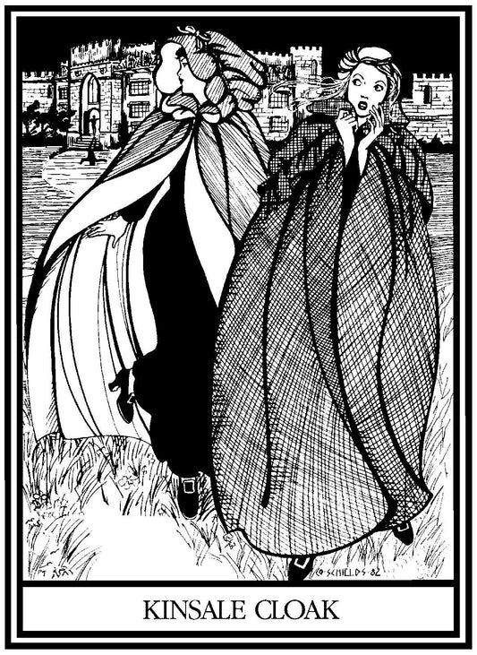 Folkwear Kinsale Cloak #207 Ladies Irish Ireland Cloaks Capes Sewing Pattern (Pattern Only)