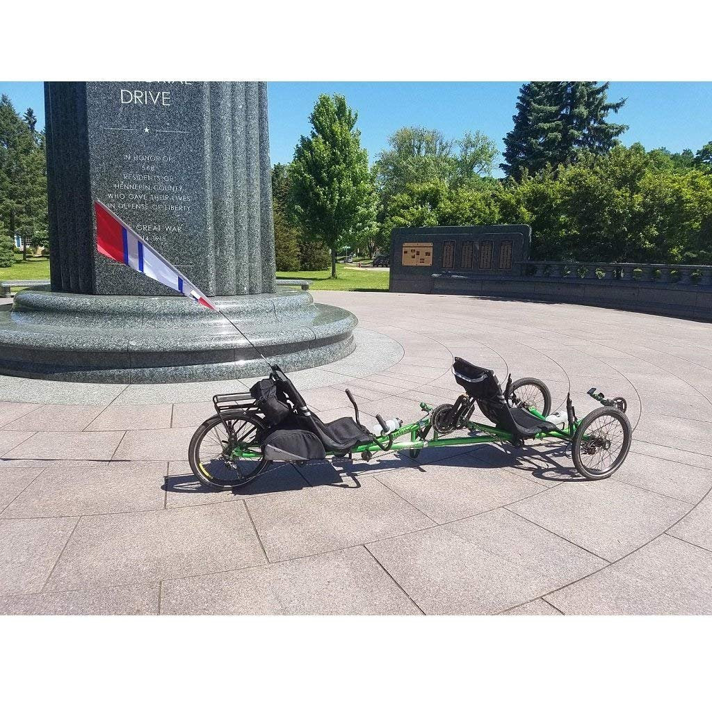 Premier Kites SoundWinds Fanion Recumbent Bike Flags