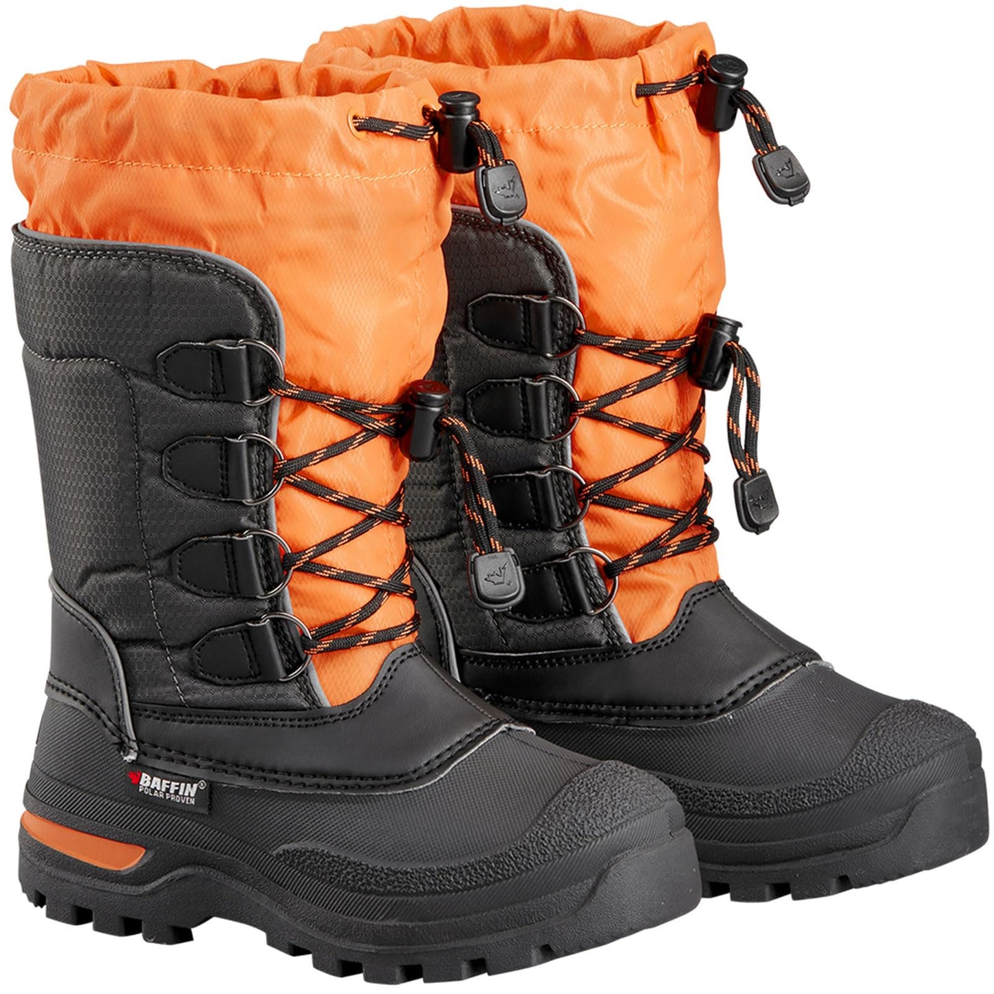Baffin Unisex Kids' PINETREE Waterproof Insulated Mid-Calf Winter Boots w/Comfort-Fit Inner Boot System & Arctic Rubber Base