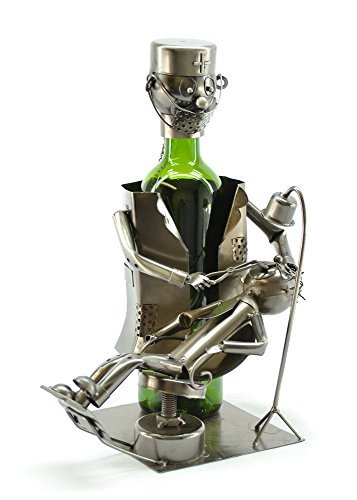 Wine Bodies Dental Surgeon Dentist Metal Wine Bottle Holder