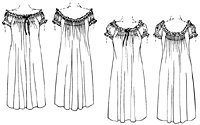 A Lady's Chemise Pattern