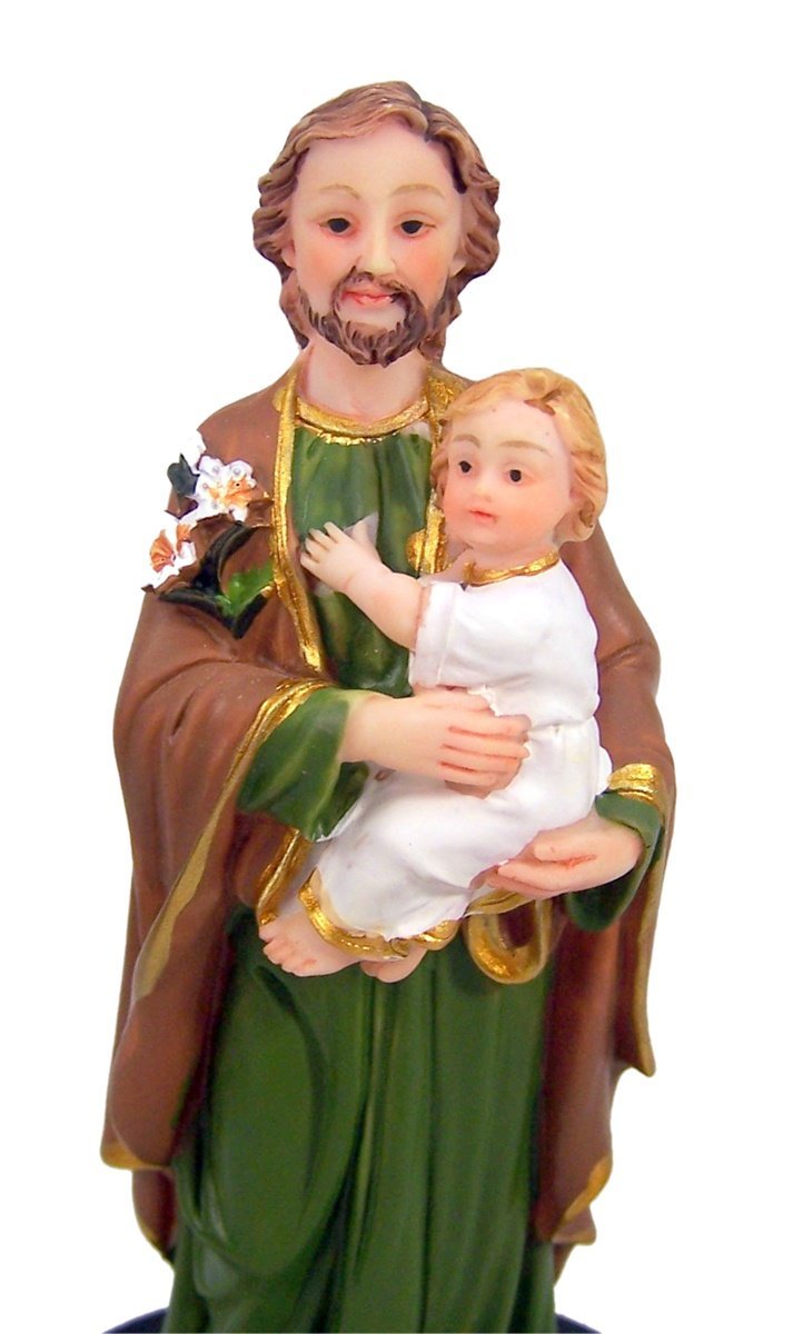 Home Seller Kit with Resin Saint Joseph Statue and Prayer Card, 5 1/4 Inch