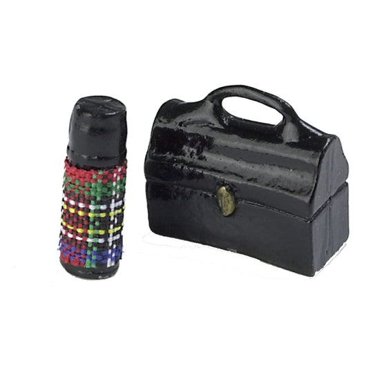 Dollhouse Miniature Lunch Bucket/ Thermos Im65695