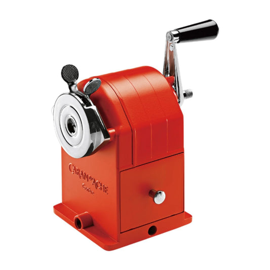 Caran D'ache 455.270 Pencil-Sharpening Machine Metal - Red