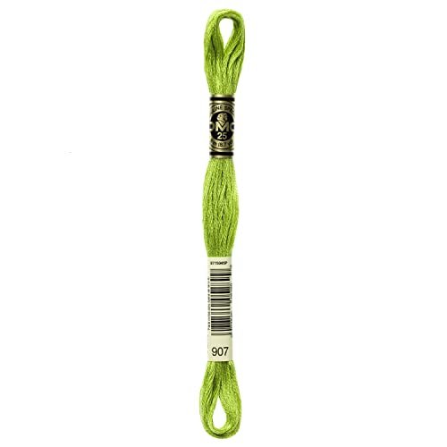Dmc 6-Strand Embroidery Cotton 8.7yd-Light Parrot Green