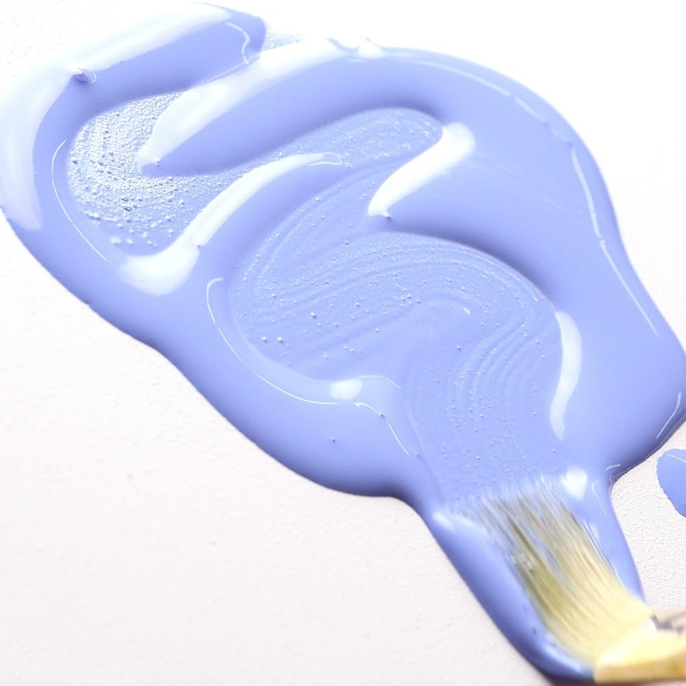 High Flow Acrylics by GOLDEN, Light Ultramarine Blue, 4 fl. oz. Bottle, Professional Acrylic Paint, Semi-Opaque