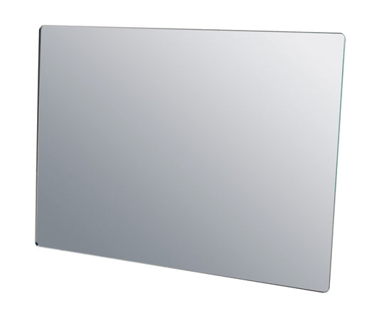 Marketing Holders Acrylic Mirror Sheet 8.5" x 11" Replacement DIY Reflective Plexiglass Tile Portable Lightweight Flat with Rounded Corners for Boats RVs and Classrooms