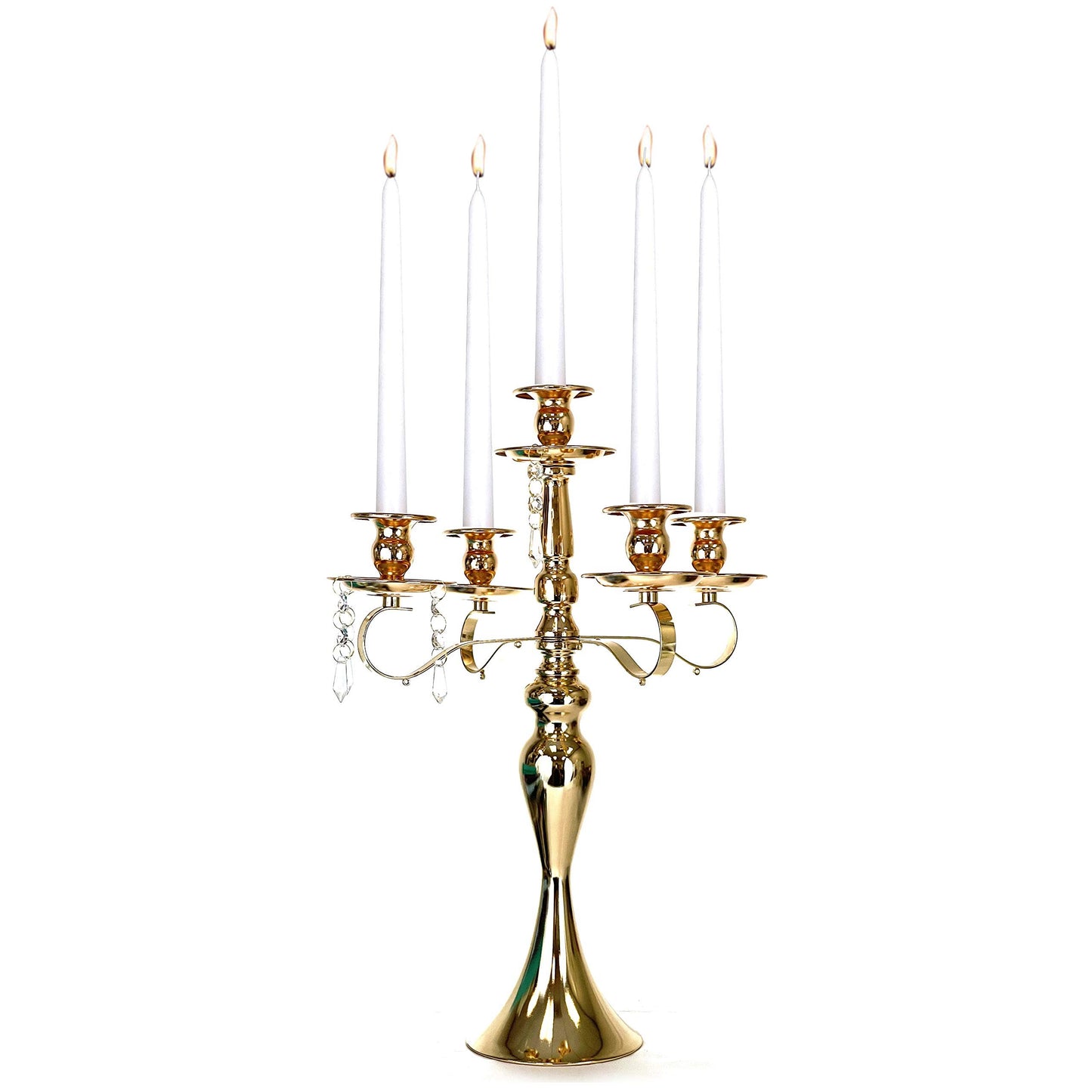 Allgala Crystal Metal Plated Tealight Votive Decorative Candle Holder