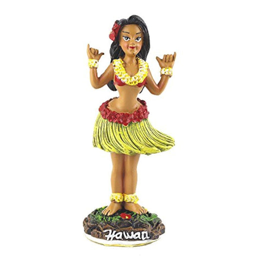 KC Hawaii Mini Shaka Hula Girl Dashboard Doll