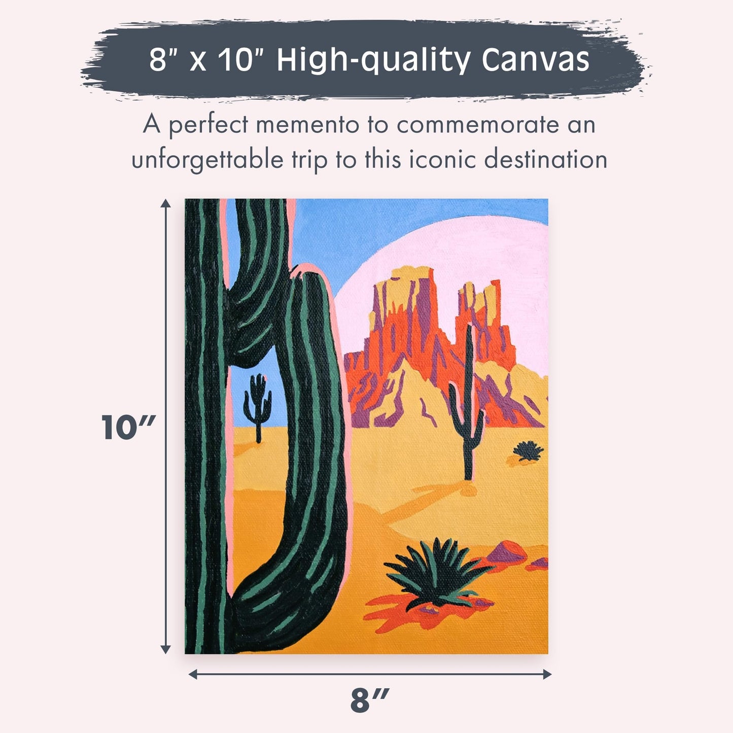 Pink Picasso Mid Century Modern Paint by Numbers Kits, 8x10…