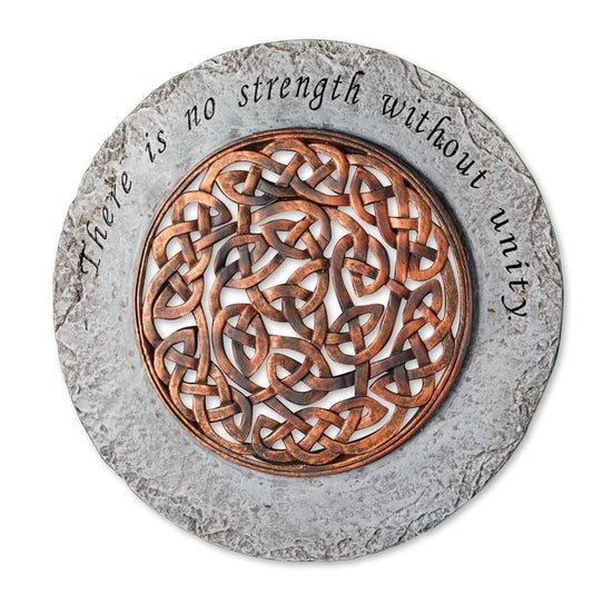 Roman Giftware Inc., Garden Collection, 12" D Celtic Round Stepping,Religious, Inspirational, Durable (12x1x12)