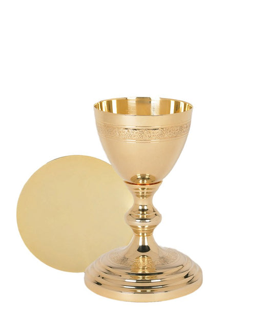 Etched Design Chalice