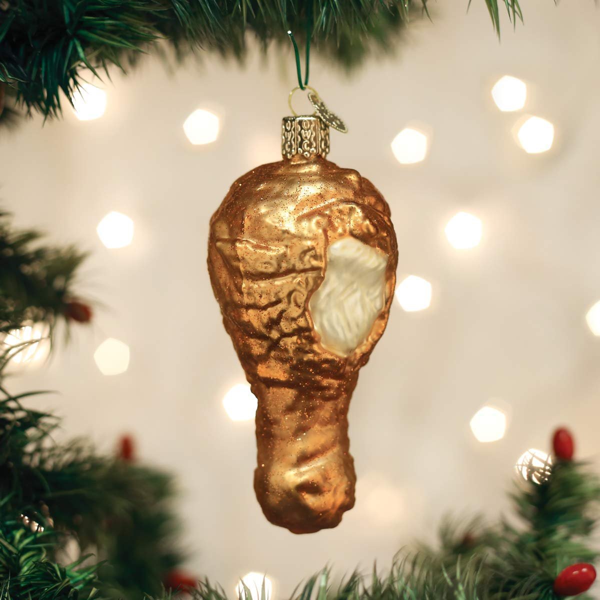 Old World Christmas Fried Chicken