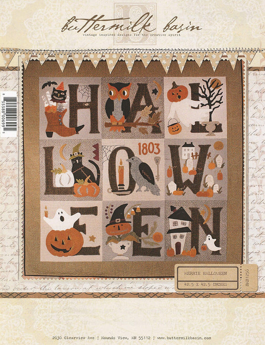 Merrie Halloween Quilt Pattern by Stacy West