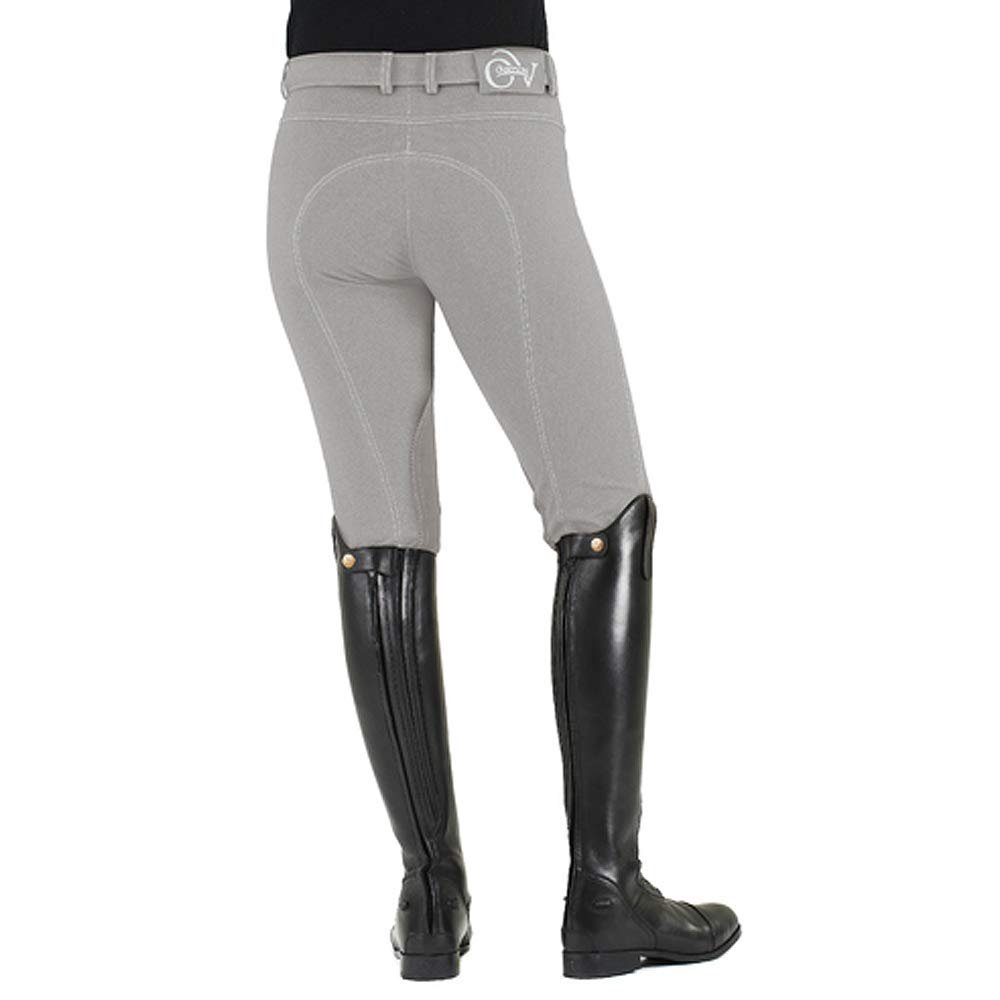 Ovation Women's Comfortable Equestrian Horse Riding Softflex Euro Melange Full Seat Breech