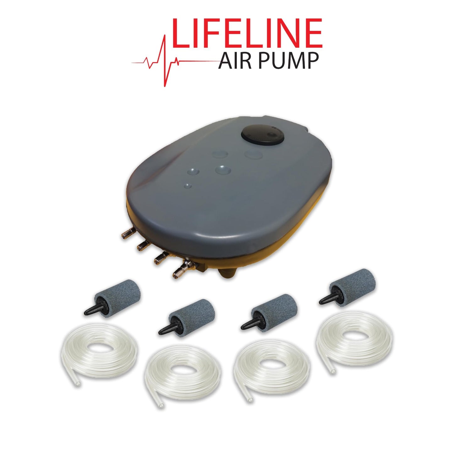 Anjon Manufacturing LL-12 Lifeline Air Pump 27 Cubic feet per Hour, 7.5 Watts