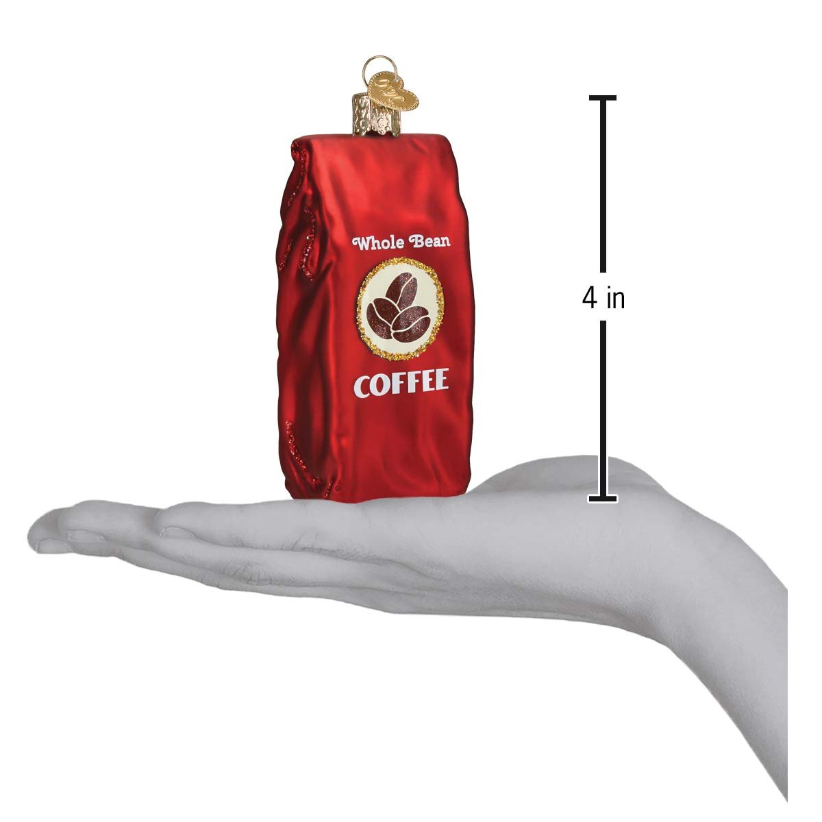 Old World Christmas Bag of Coffee Beans