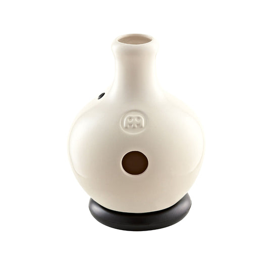 Meinl Percussion IBO Drum, Small Ceramic Body — NOT Made in China — Includes Microphone Port and Padded Foam Base, 2-Year Warranty (ID10WH)