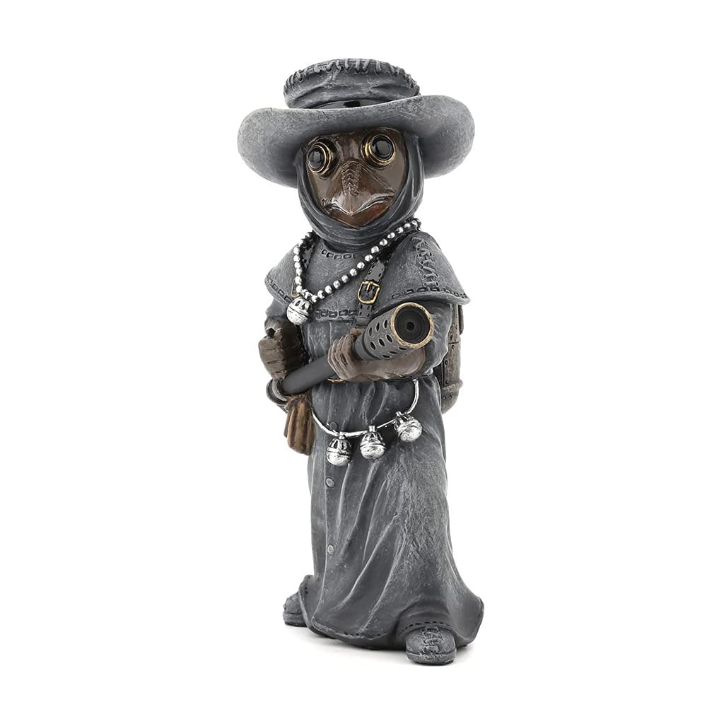 Veronese Design 5 1/4" Epidemia Exterminatus Plague Doctor Steampunk Resin Sculpture Handpainted Figurine