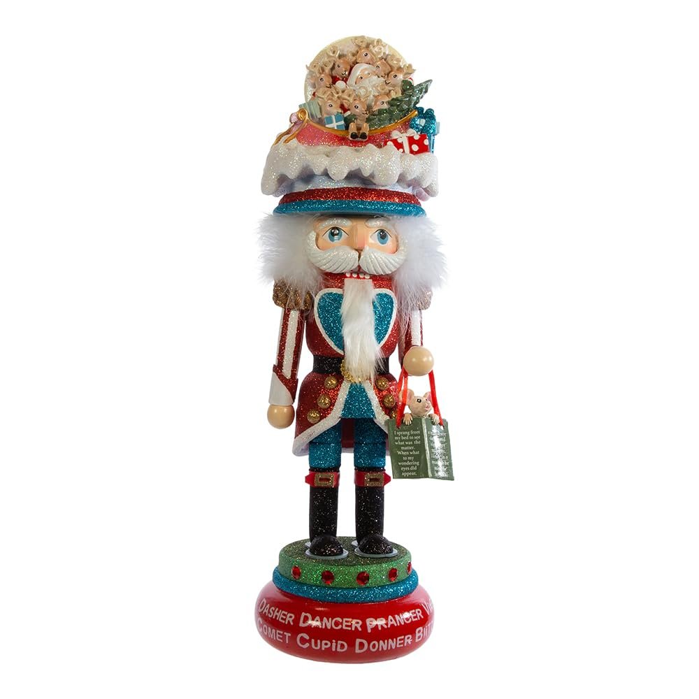 18" Night Before Christmas Nutcracker Decoration