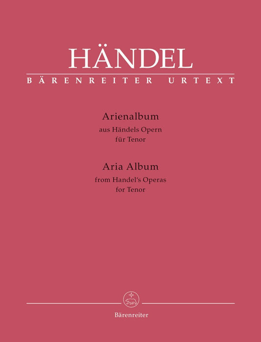 Handel: Aria Album for Tenor (Vocal Score)
