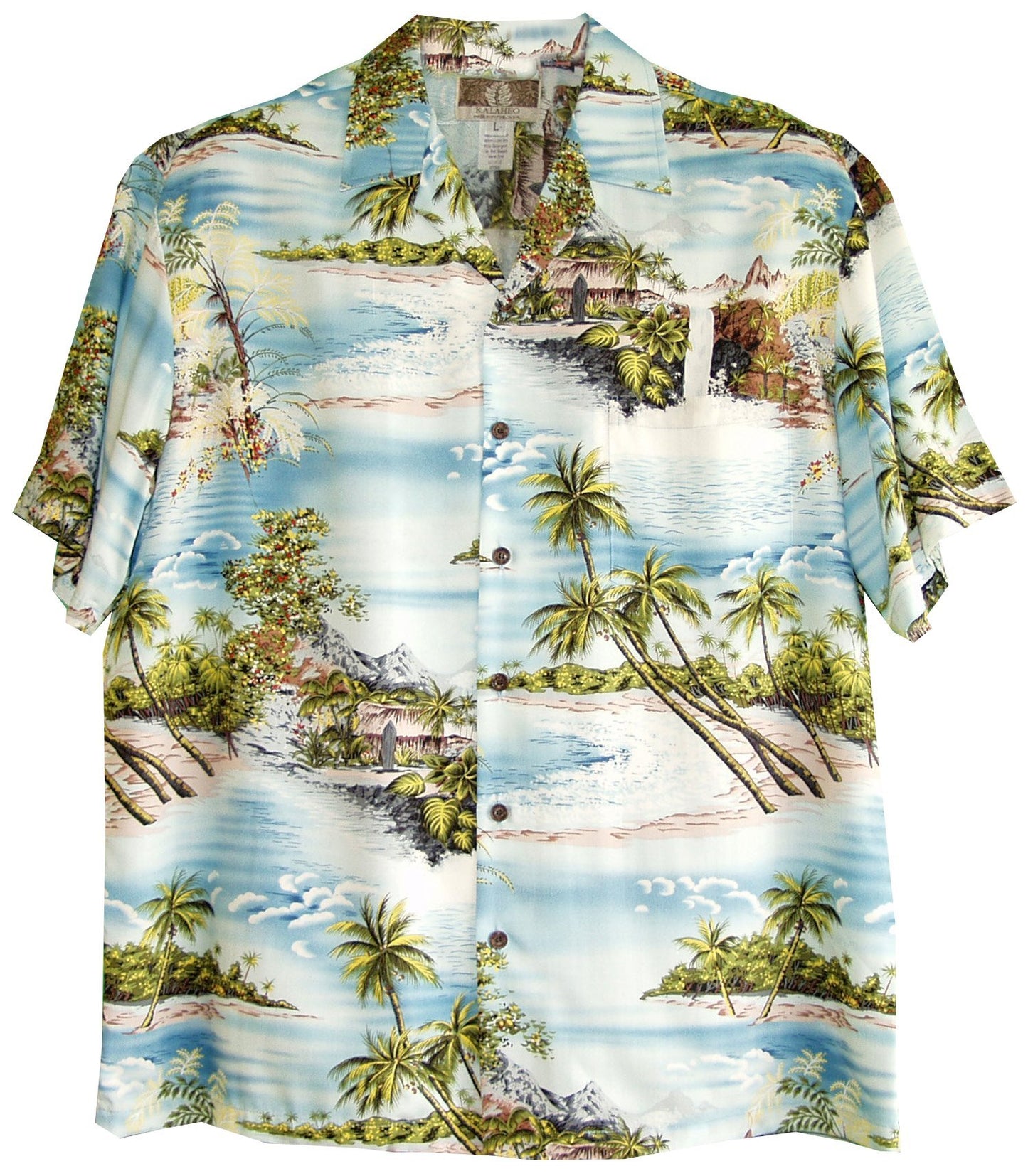 RJC Men's Paradise Island Surf Aloha Shirt