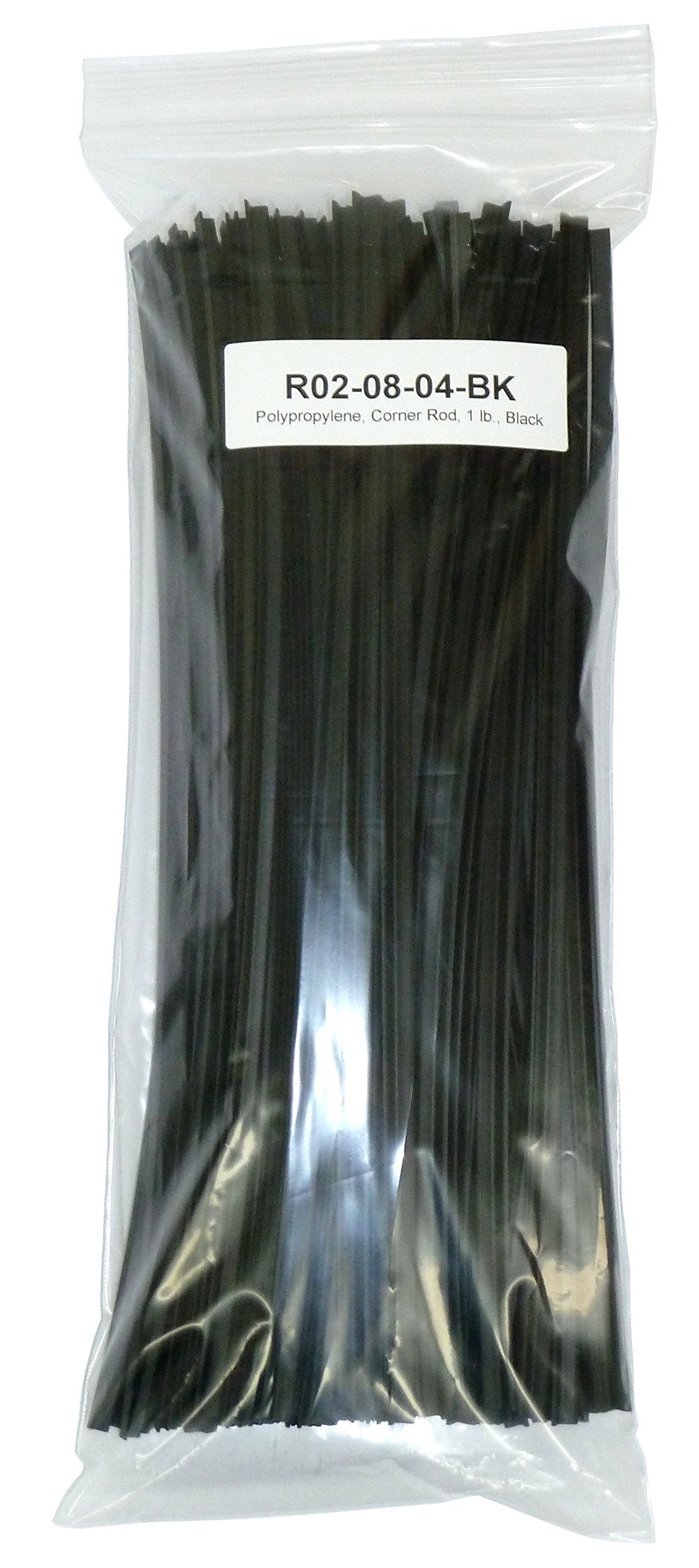 Polypropylene Plastic Welding Rod, Corner Rod, 1 Lb., Black