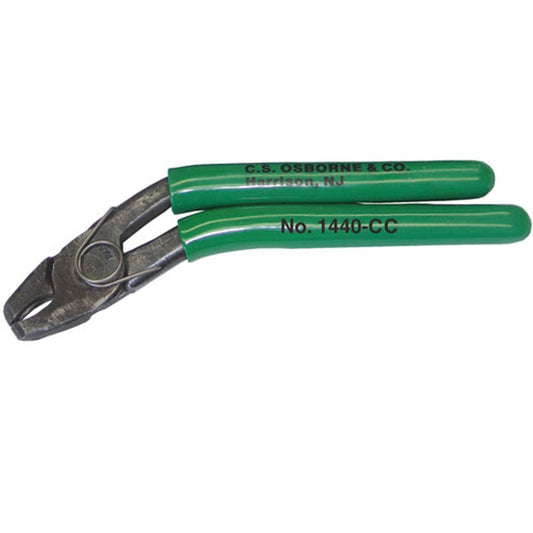 C.S. Osborne 1440 Closing Spring Hog Ring Pliers (1440-CC Curved)
