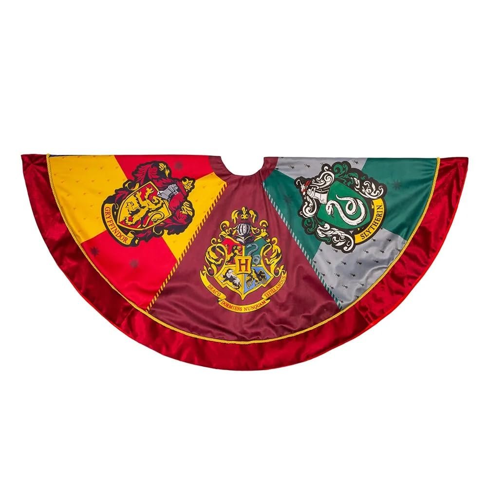 Kurt Adler Harry Potter Christmas Tree Skirt 48 Inch Multicolor HP9231