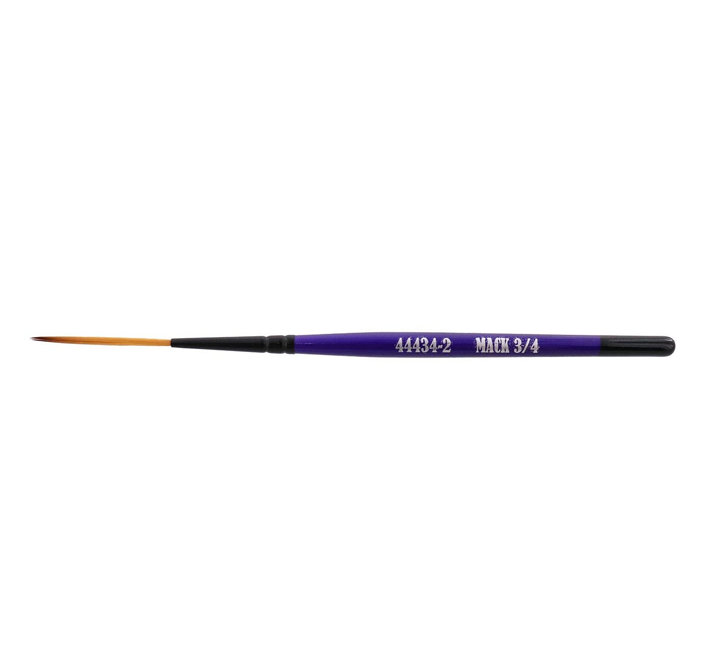 Set of (5) Series 44434 The Virus Scrolling Script Pinstriping Brushes Sizes 0-6 with 3/4 Handle and Specially Blended Golden Taklon