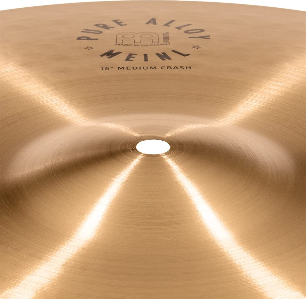 Meinl Medium Crash Cymbal Pure Alloy Traditional Crash Cymbal