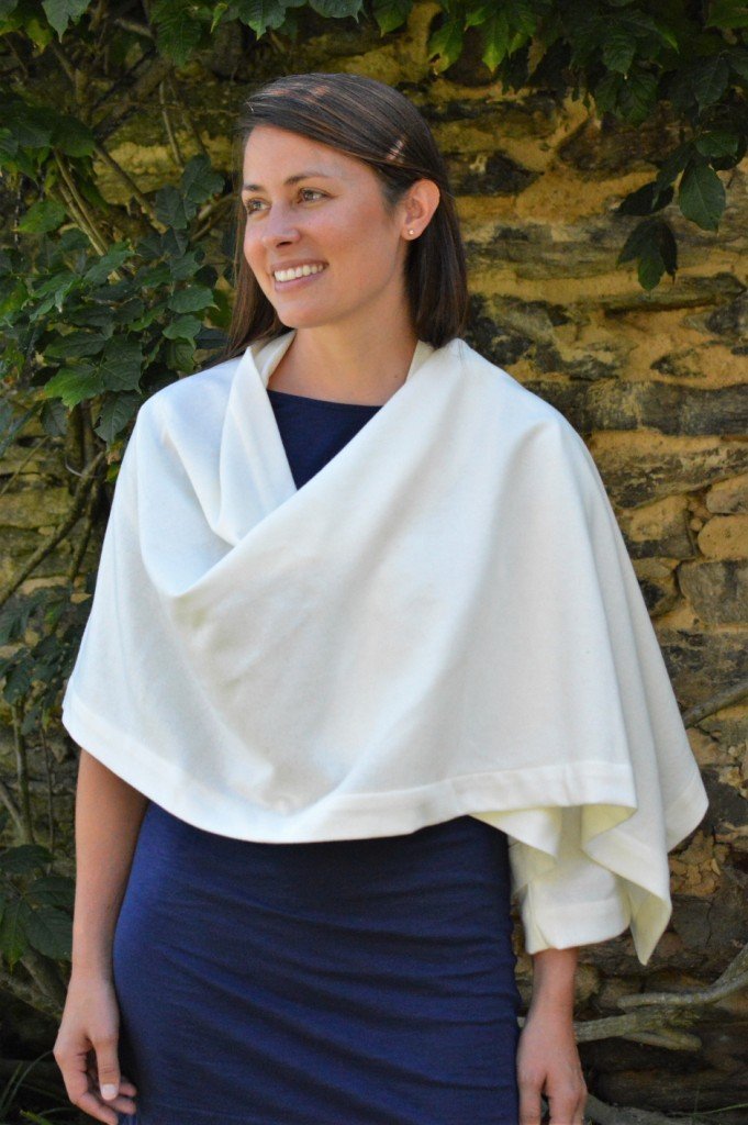 Folkwear Sunset Wrap #271 One-Arm Wrap Shawl Sewing Pattern (Pattern Only) folkwear271