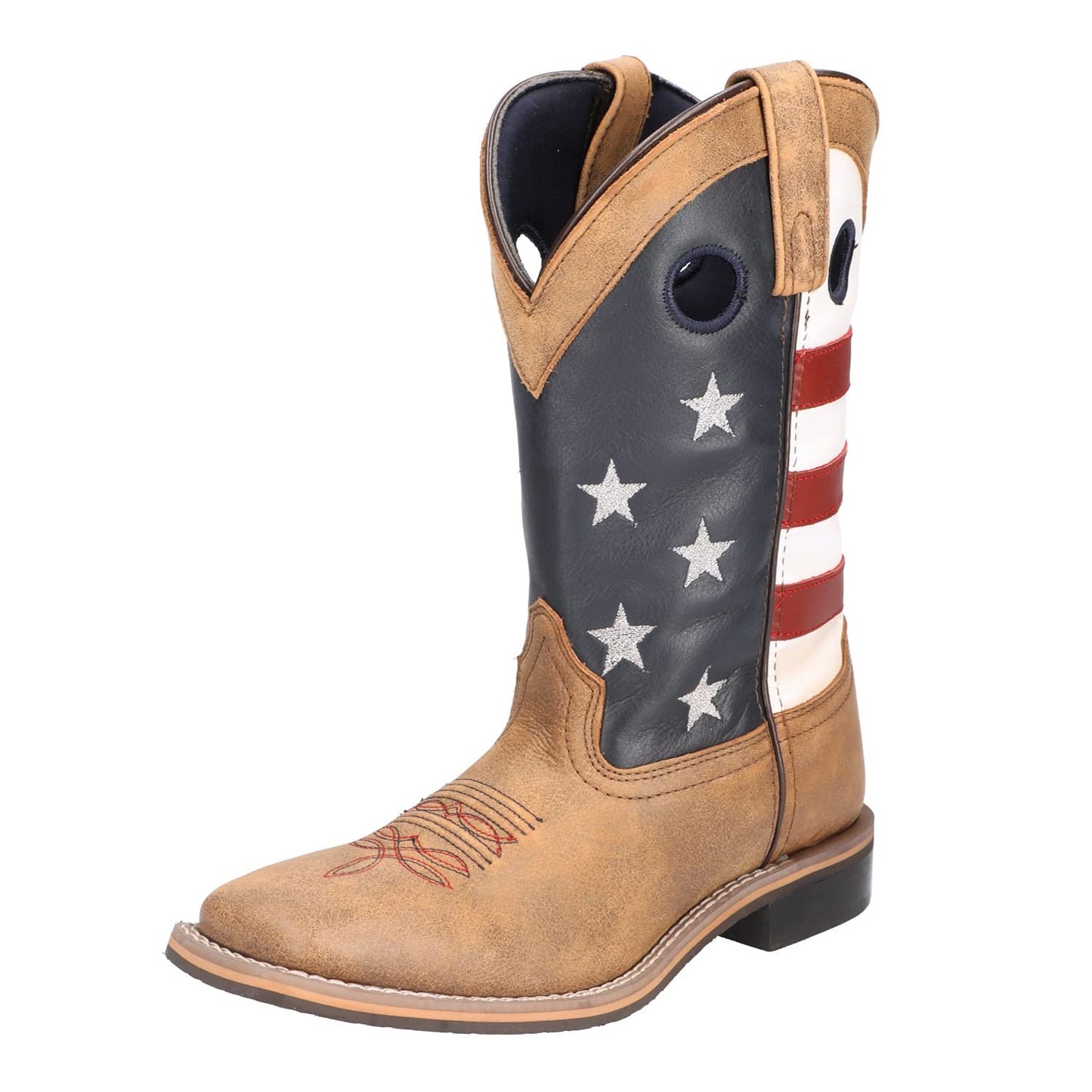 Smoky Mountain Ladies Stars/Stripes Sq Boots