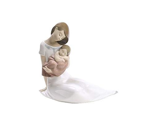 Light of my Days (Special Edition) Mother with baby GIRL - Nao by Lladro Porcelain Figurine by LLADRO