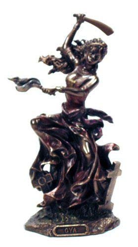 WU OYA African Goddess of Wind, Storm & Transformation Statue