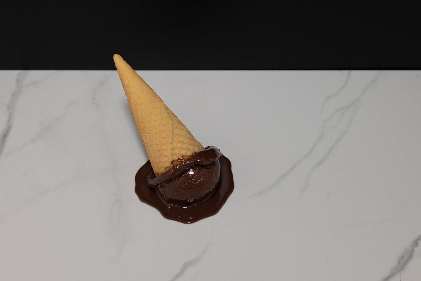 Just Dough It Fake Melting Chocolate Ice Cream Cone
