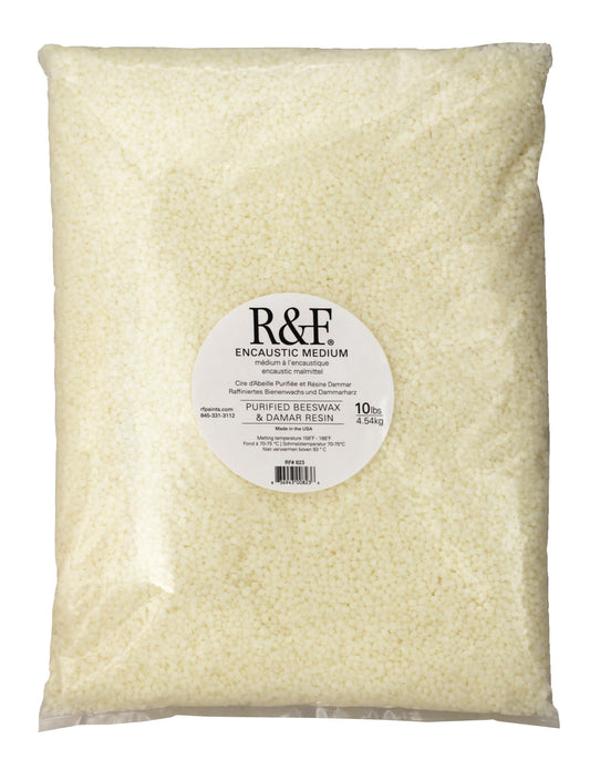 R&F Handmade Paints Encaustic Medium Bagged Paint, 10-Pound (823)