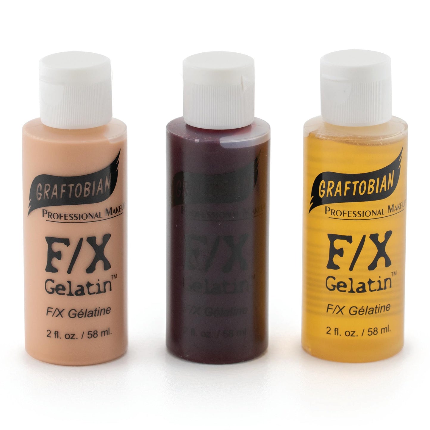 F/X Gelatin Special Effects Makeup - Gel for Fake Burn Effects, Melted Face, Halloween, Cosplay, Costumes - Graftobian