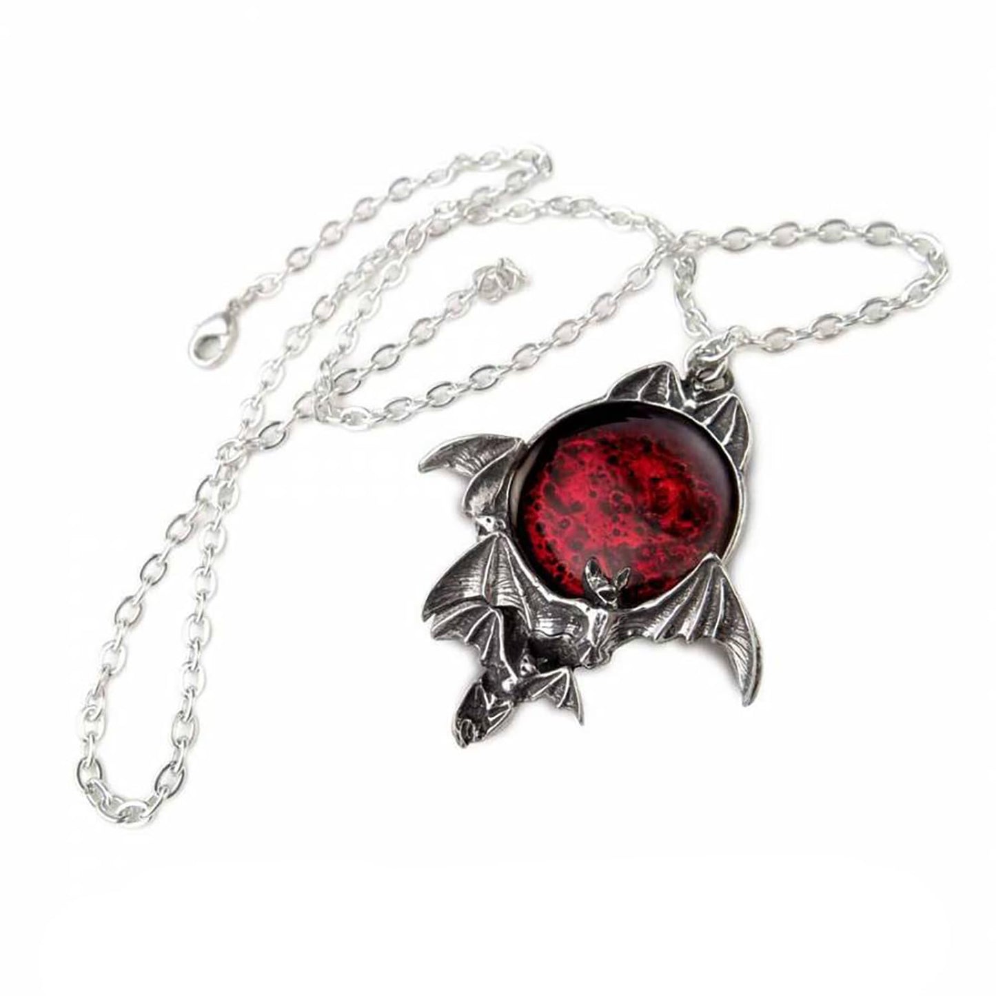 Blood Moon Pewter Pendant by Alchemy