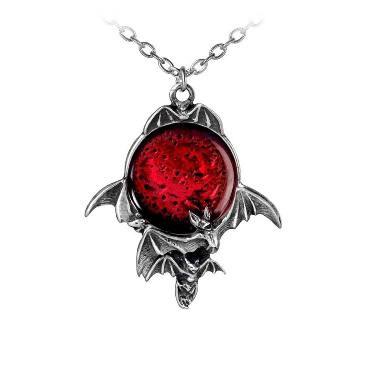 Blood Moon Pewter Pendant by Alchemy