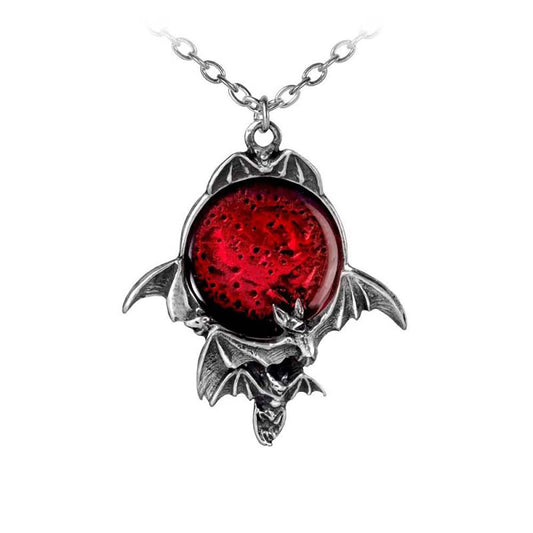 Blood Moon Pewter Pendant by Alchemy
