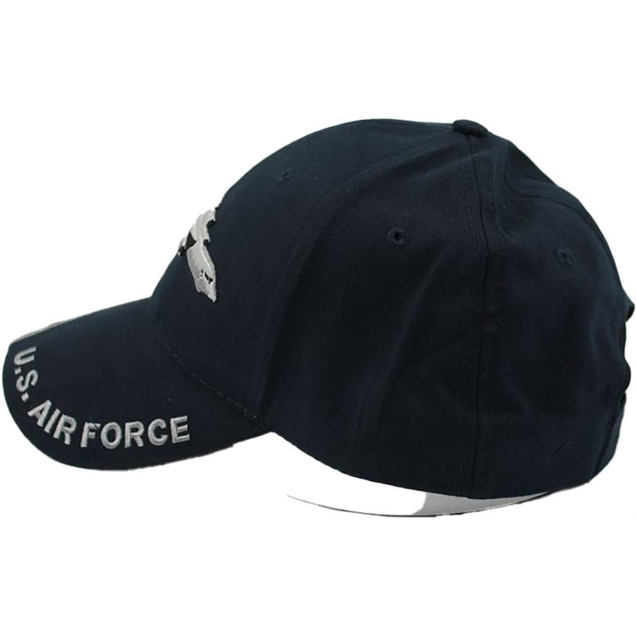 US Air Force 'B-52 Stratofortress' Embroidered Ball Cap Blue, Adjustable